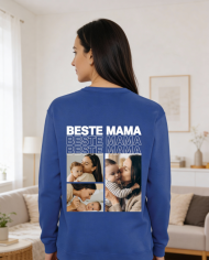 Beste Mama Fotocollage Sweatshirt