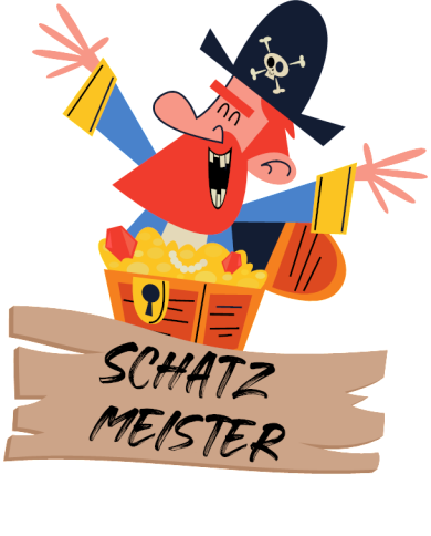 Schatzmeister Piraten Design Schatzmeister Piraten Design