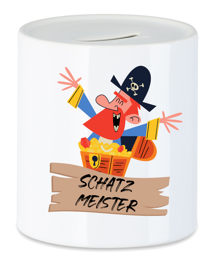 Schatzmeister Piraten Spardose Schatzmeister Piraten Spardose